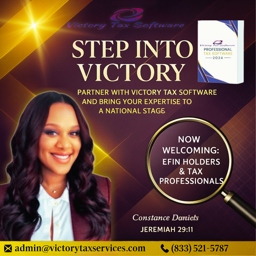 Step Into Victory - EFIN Support and Cloud Software